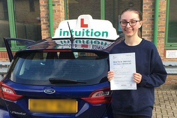 Freya driving lessons in Walton