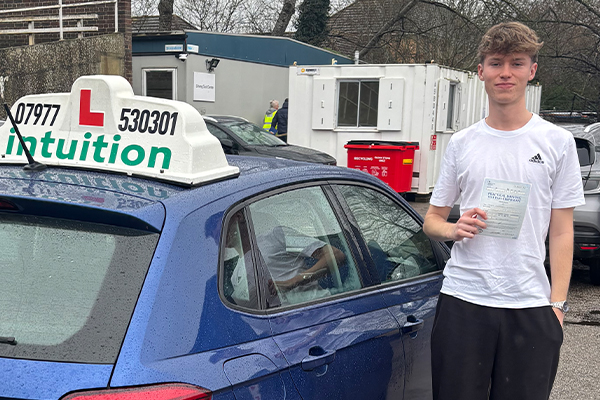 James driving lessons in Claygate